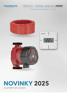 NOVINKY INSTALATÉRSKÝ PROGRAM 2025