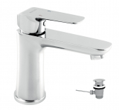 Umývadlová batéria s odpadovou súpravou