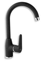 Drezová stojanková batéria Titania Fresh granit-čierny