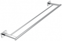 Dvojitý držiak uterákov GRETA 600 mm, chróm