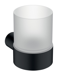 Držiak zubných kefiek Nostris, čierna