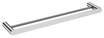 Dvojitý držiak uterákov Nostris 600 mm, chróm