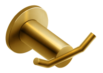 Dvojháčik SMILE, kartáčované zlato