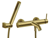 Vaňová batéria Ciriculus, brushed gold