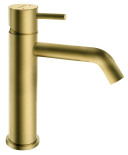 Umývadlová batéria s výpusťou Ciriculus, kartáčované zlato