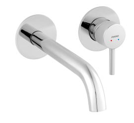 Umývadlová nástenná podomietková batéria Ciriculus, chróm