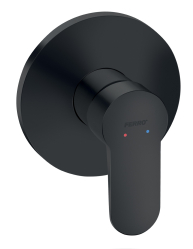 Sprchová batéria podomietková Nostris, čierna