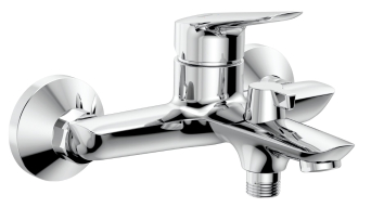 Vaňová batéria bez príslušenstva 150 mm Themis, chróm