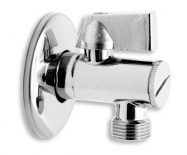 Rohový ventil s filtrom hliníková páka 1/2