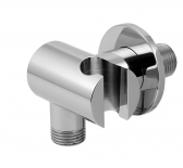 Držiak sprchy s vývodom chróm