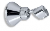 Držiak sprchy kĺbový plastový chróm