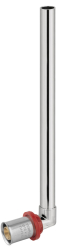 Lisovace AL/PEX radiátorové koleno pre rúrku 16x2mm/15mm, dĺžka 300mm