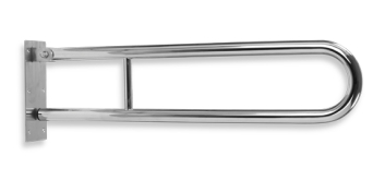 Úchyt dvojitý sklopný 852 mm kartáčovaná nerez