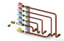 Ľavá pripojovacia sada ku kotlu Solid Comfort